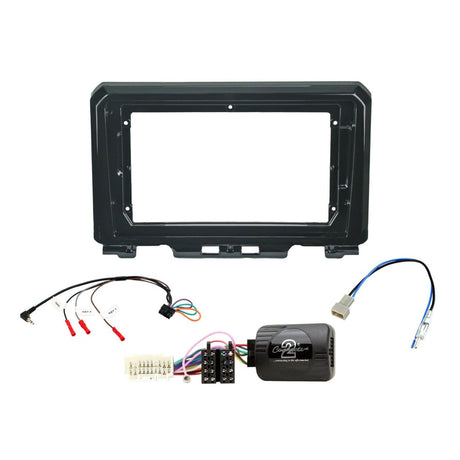 Connects2 Fascia Plate Connects2 CTK9SZ01 9" Complete Installation Kit For Suzuki