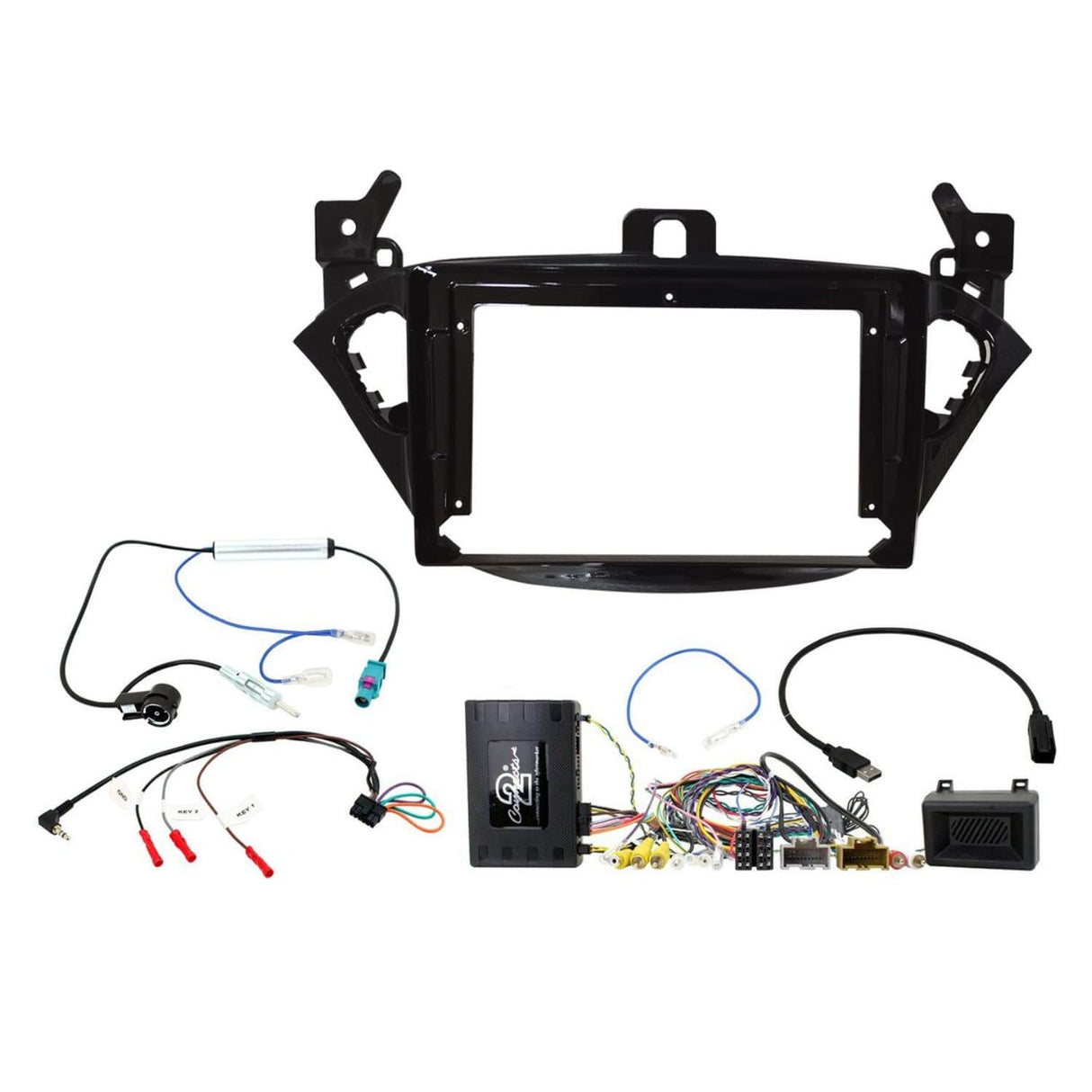 Connects2 Fascia Plate Connects2 CTK9VX01 9" Complete Installation Kit For Vauxhall/Opel