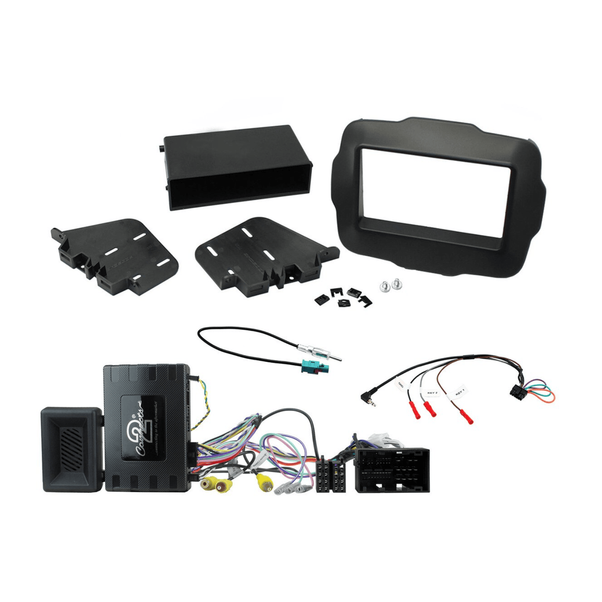 Connects2 Stereo Fitting Connects2 CTKJP02 Installation Kit for Jeep Renegade 2015 onwards