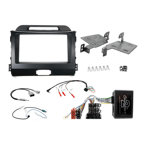 Connects2 Stereo Fitting Connects2 CTKKI01 Complete Head Unit Replacement Kit