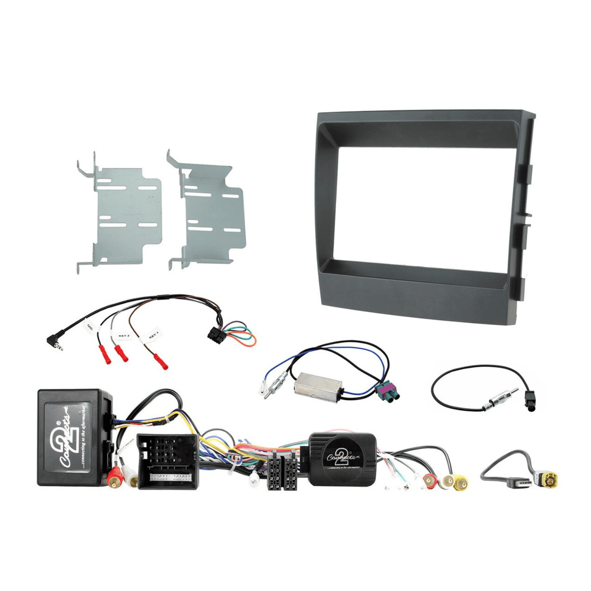 Connects2 Stereo Fitting Connects2 CTKPO05 Complete Headunit Installation Kit for Porsche Panamera Vehicles (amplified)