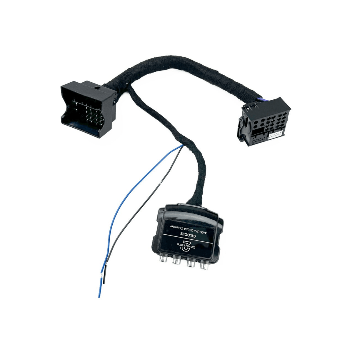 Connects2 Connects2 CTLOCBMV-4CH BMW, VW, Alfa Romeo, Audi, Mercedes, Seat and Skoda (Quadlock) 4 Channel Line Out Converter