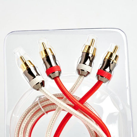 DB Audio Fitting Accessories DB Audio DBR301 1 Metre Reference RCA Cable Perfect for Car Audio Amplifier & Home Audio Amps