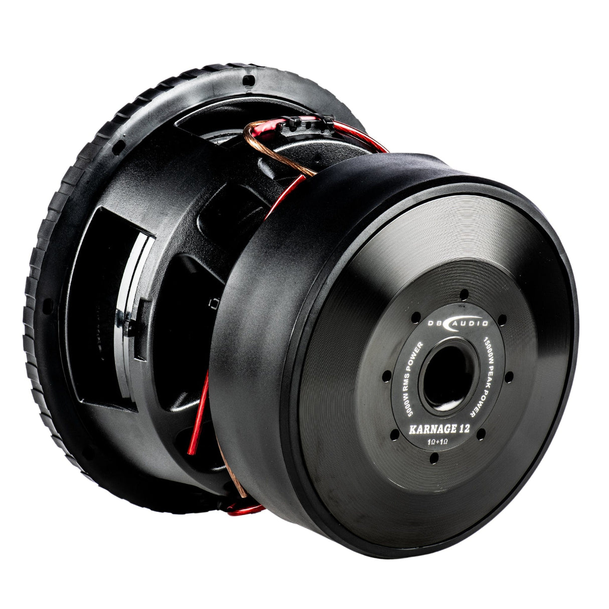 DB Audio Subwoofer DB Audio KARNAGE 5000W RMS  12" Dual 1 Ohm Voice Coil SPL SINGLE Subwoofer