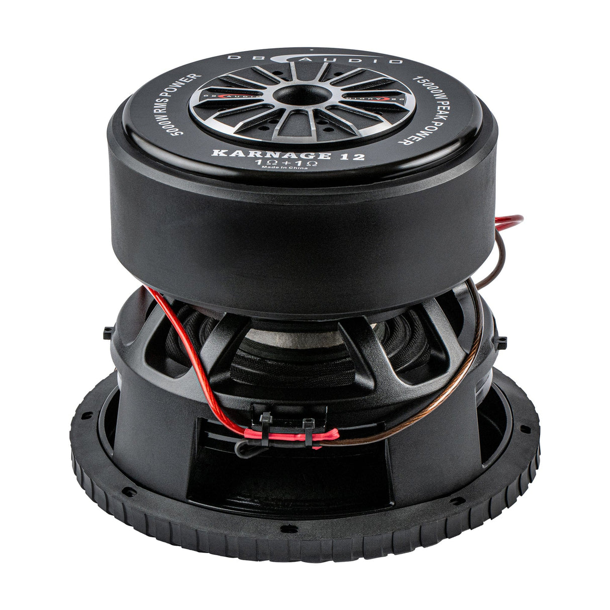 DB Audio Subwoofer DB Audio KARNAGE 5000W RMS  12" Dual 1 Ohm Voice Coil SPL SINGLE Subwoofer