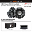 DB Audio Sub and Amp Packages DB Audio Single TREX12-D2 12" Subwoofer Performance Bass Package with Enclosure and Amp