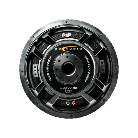 DB Audio Car Speakers and Subs DB Audio TREX-15D2 4500W 12" Dual 1Ω or 4Ω Voice Coil SPL Subwoofer