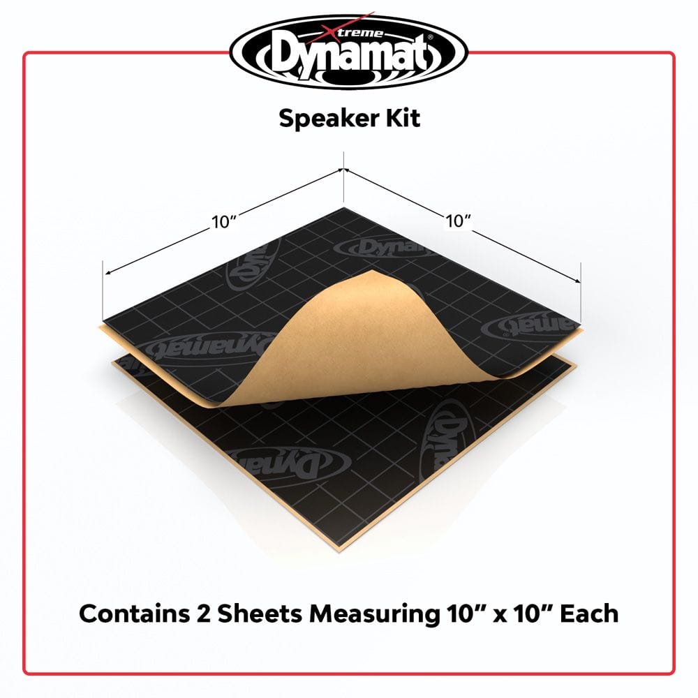 Dynamat Sound Deadening Dynamat DYN10415R 2 Door Sound Proofing Kit for Speaker Upgrade