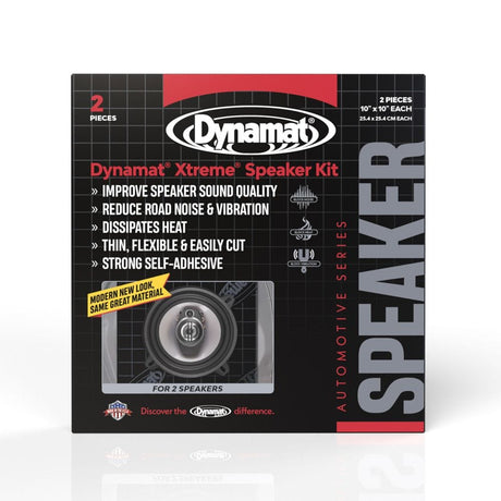 Dynamat Sound Deadening Dynamat DYN10415R 2 Door Sound Proofing Kit for Speaker Upgrade