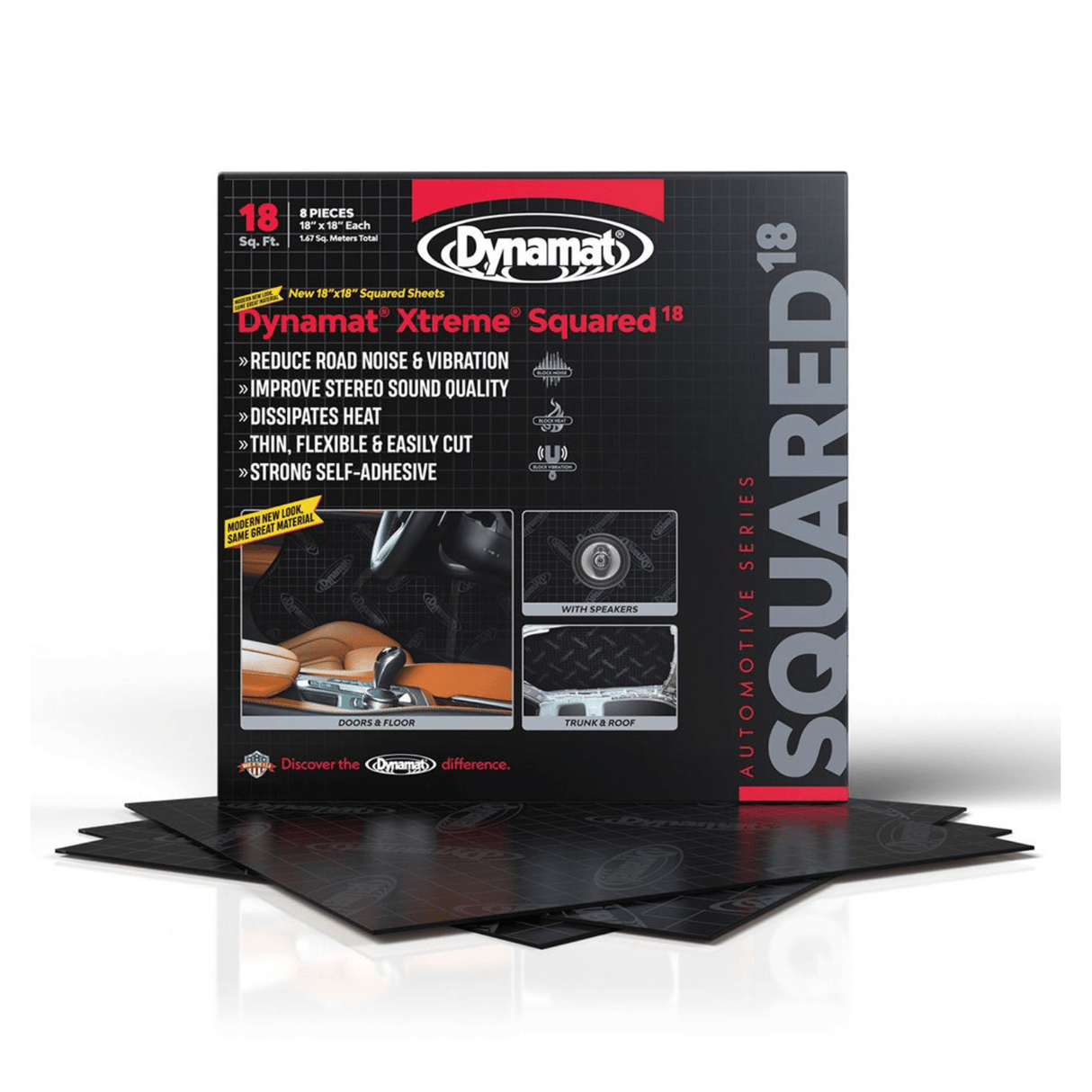Dynamat Sound Deadening Dynamat DYN10420 Xtreme Squared (1.67 SQM)