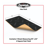 Dynamat Sound Deadening Dynamat DYN10425 Xtreme Hex Pack [6 per pack]