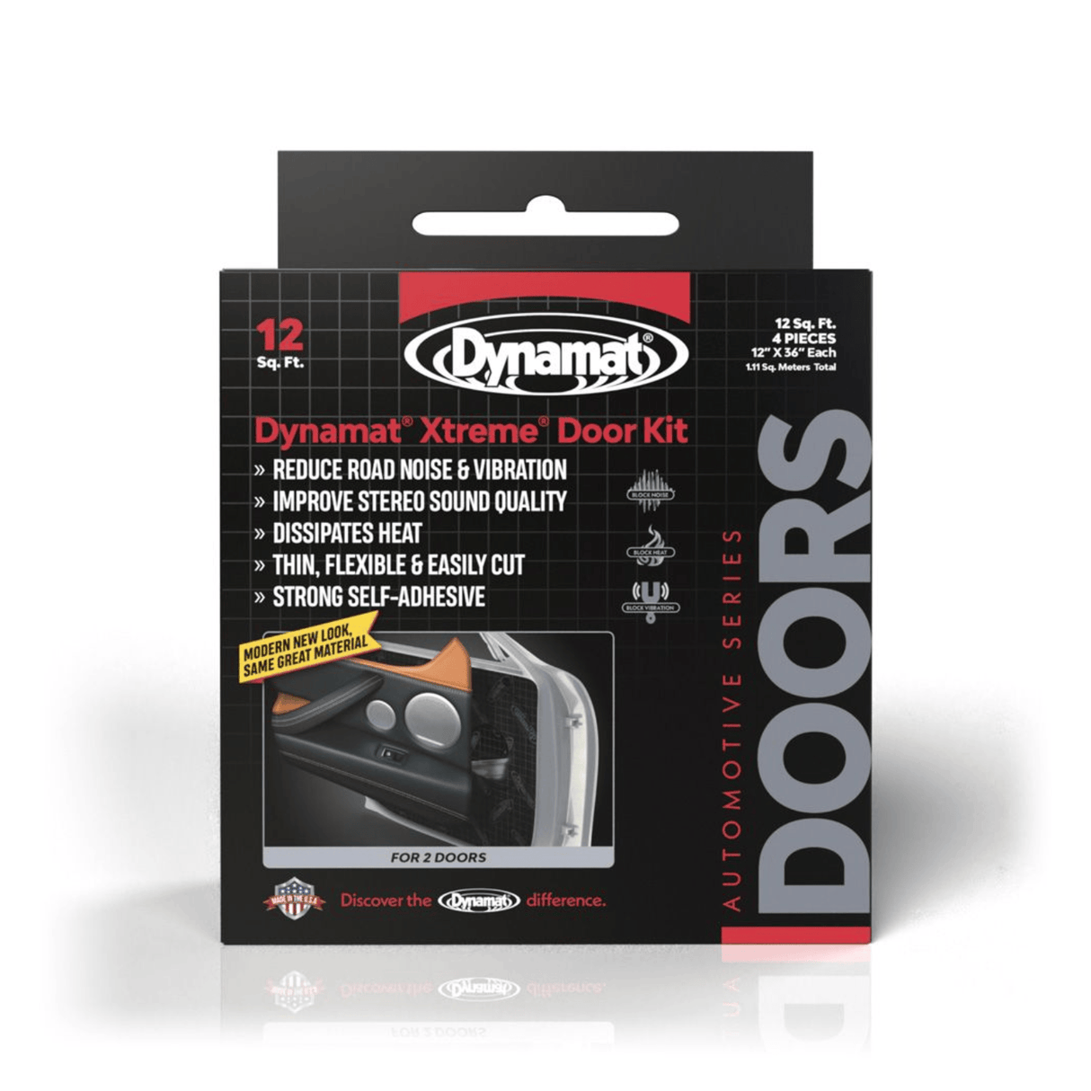 Dynamat Sound Deadening Dynamat DYN10435 Xtreme Door Pack [3 per pack]