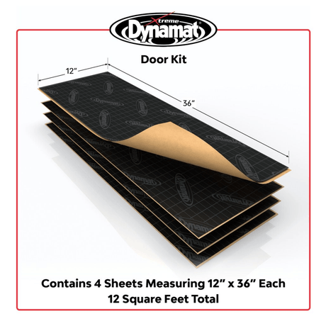 Dynamat Sound Deadening Dynamat DYN10435R Xtreme Door Pack (1.12 SqM)