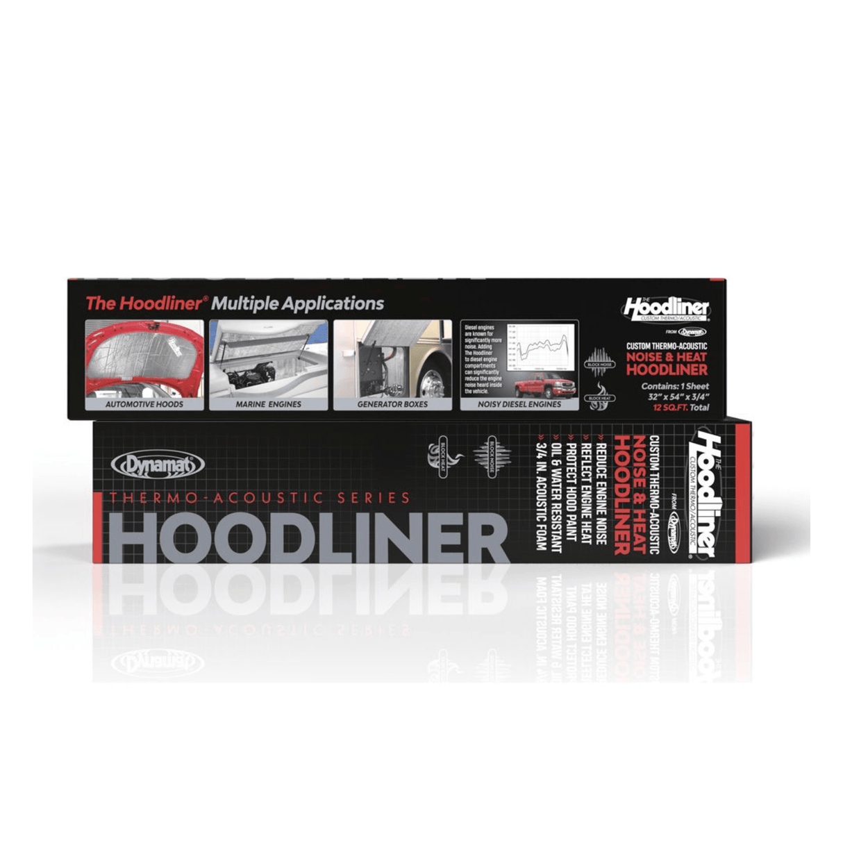 Dynamat Sound Deadening Dynamat DYN11905 Hoodliner 3/4" (19.00mm)