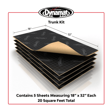 Dynamat Sound Deadening Dynamat DYN19405 Xtreme Trunk Pack [3 per pack]