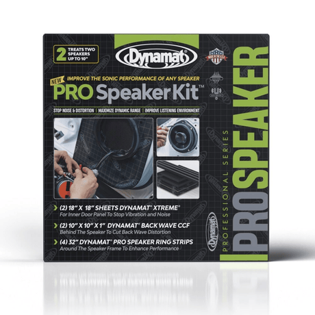 Dynamat Sound Deadening Dynamat DYN21410 PRO Speaker Sound Deadening & Enhancement Pack