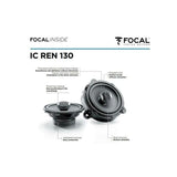 Focal Car Speakers and Subs Focal Car Audio Focal ICREN130 - 5.25" 240W 2-Way Coaxial Car Speakers for Renault Vehicles