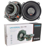 Focal Car Speakers and Subs Focal Car Audio ICU 130 Integration 13cm 5.25" 2-Way Coaxial Slim Speaker system