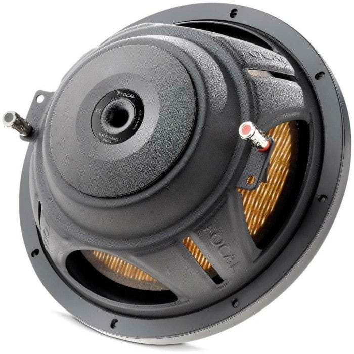 Focal Car Subwoofers Focal Car Audio P25FSE Focal Shallow Mount Performance FLAX Evo 10" Single Voice Coil Subwoofer