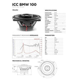 Focal Car Speakers and Subs Focal Car Audio ICCBMW100 KIT ICC BMW 100 Centre Speaker - Single Speaker only