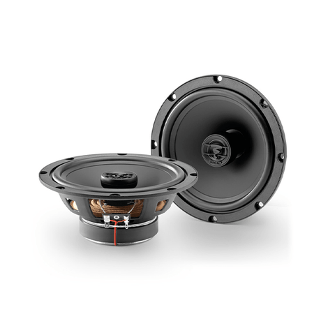 Focal Car Speakers and Subs Focal ACX165 6.5" 2-Way Coaxial Speaker Kit