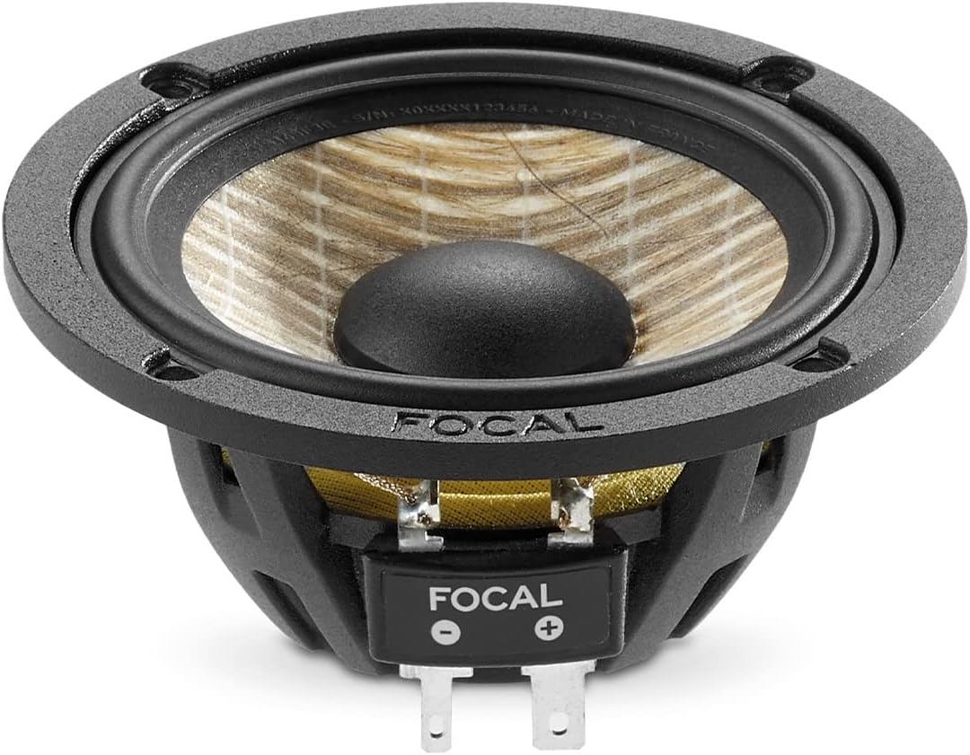 Focal Car Speakers Focal PS165F3E 6.5" 3-way Component Speaker System with Flax cone Technology