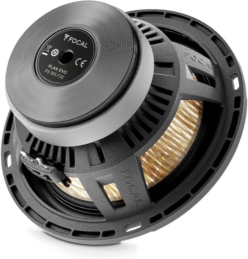 Focal PS165F3E 3-way Component Speaker System with Flax cone