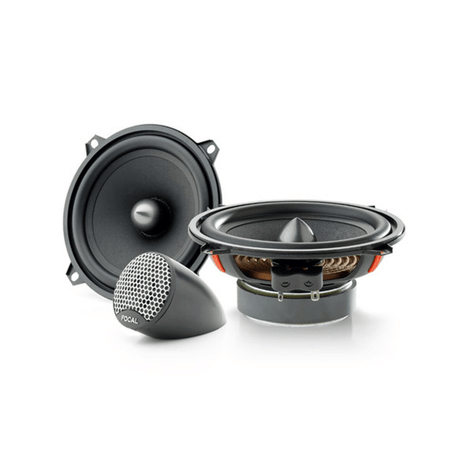 Focal Car Speakers Focal Car Audio ISU130 2-way Component Speaker System 120 watts