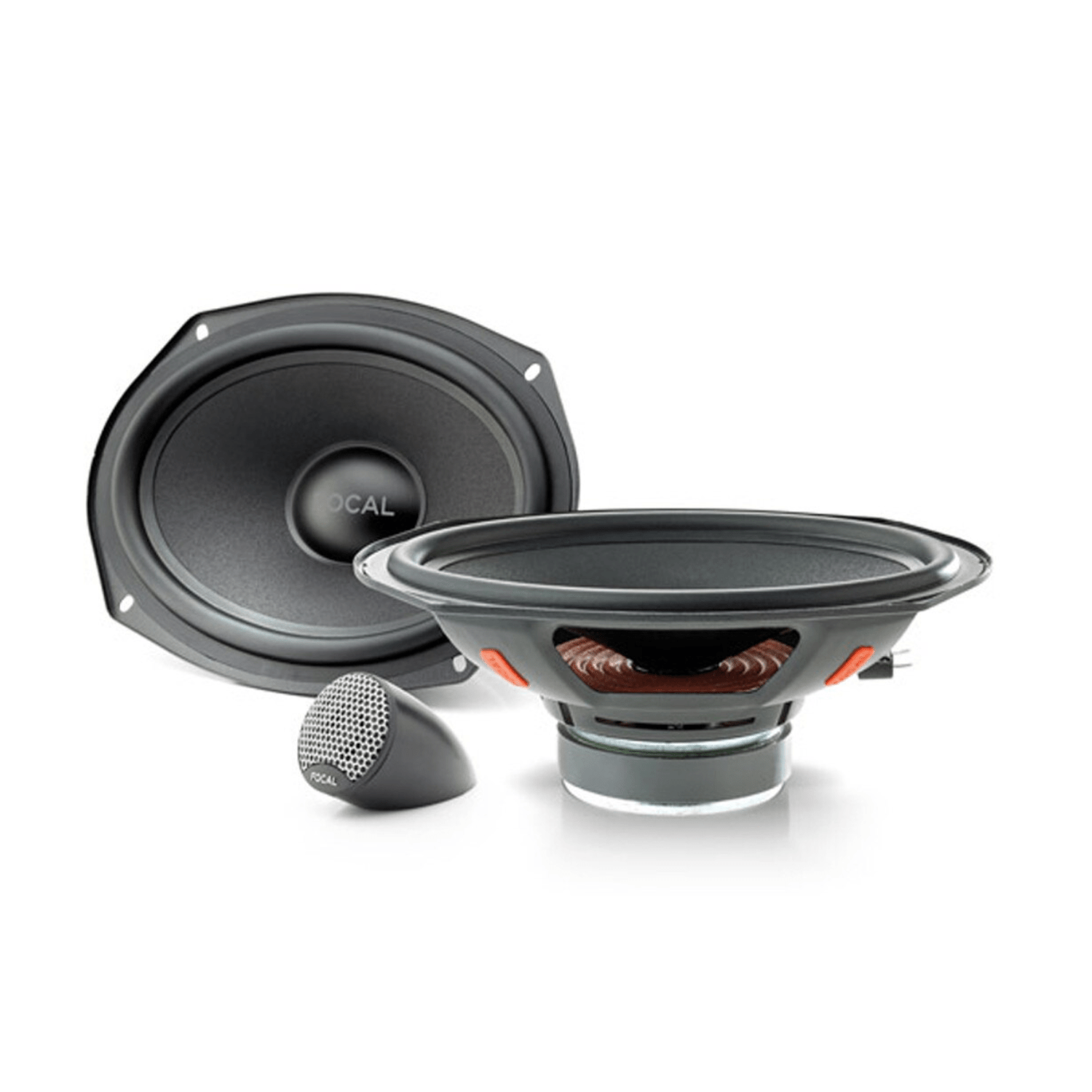 Car Audio ISU690 2 way 160W 6" x 9" Component Coaxial Speaker Kit