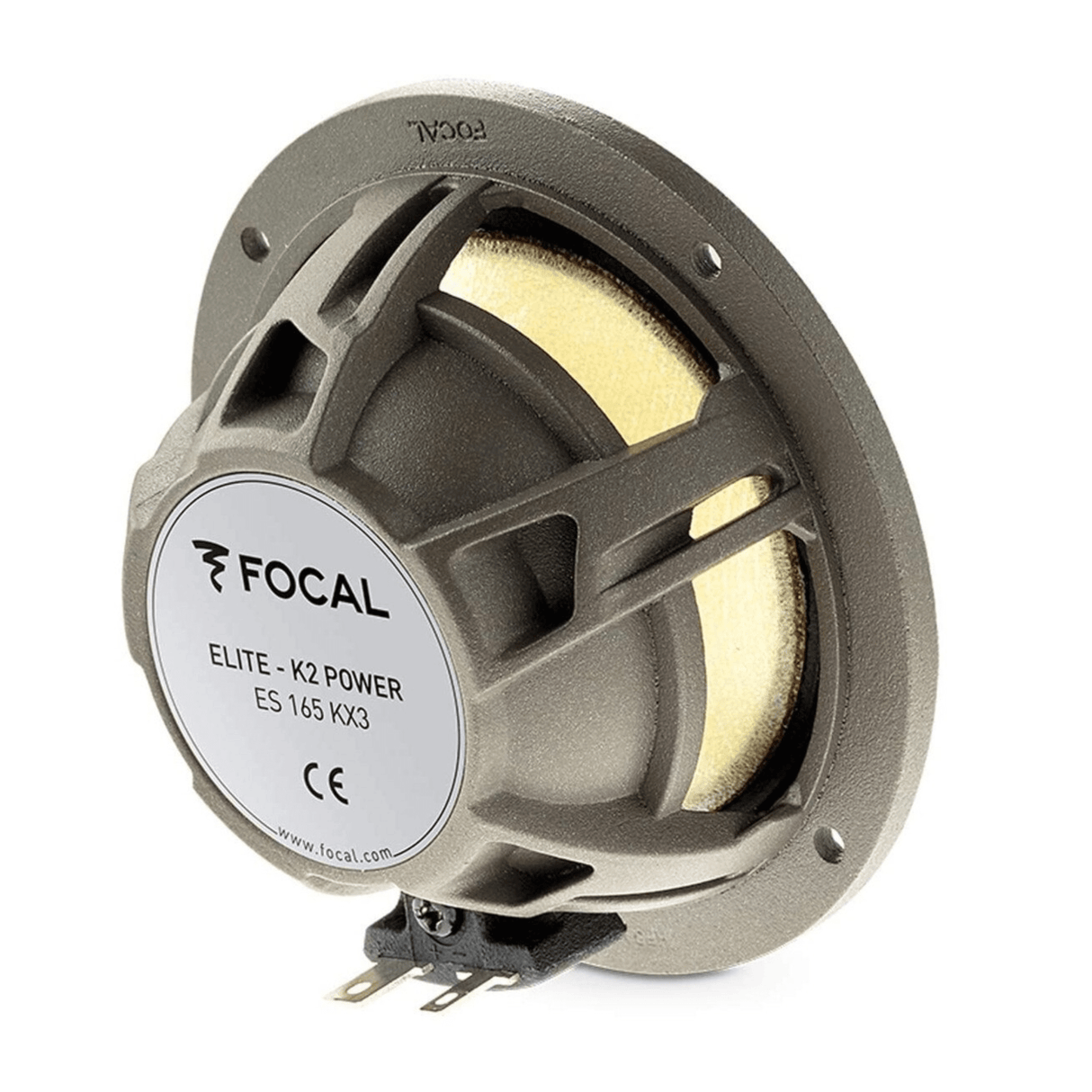 Focal Car Speakers Focal ES165KX3 ELITE K2 Power 240W 6.5" 3-Way Component Speakers with Grills