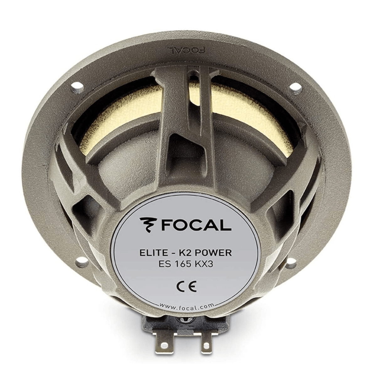 Focal Car Speakers Focal ES165KX3 ELITE K2 Power 240W 6.5" 3-Way Component Speakers with Grills