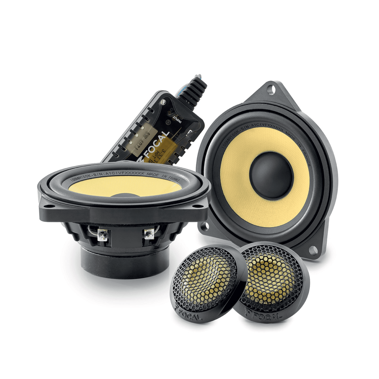 Focal Car Speakers Focal ISBMW100K 2-Way Component Kit for BMW