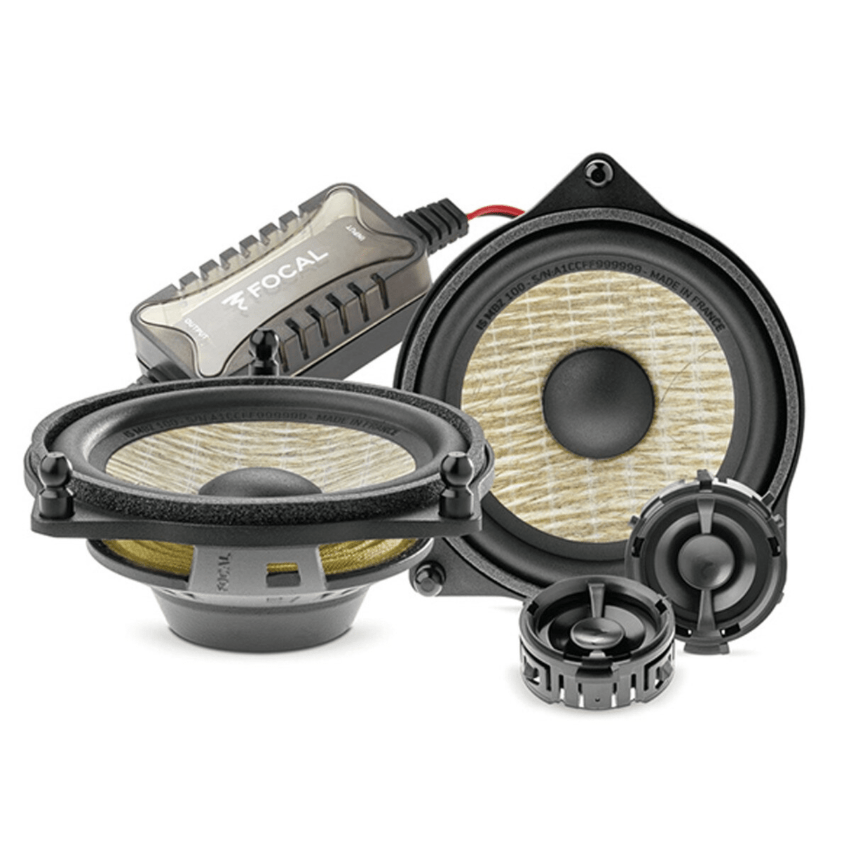 Focal Car Speakers and Subs Focal ISMBZ100 2-WAY Component Kit for Mercedes Benz Vehicles