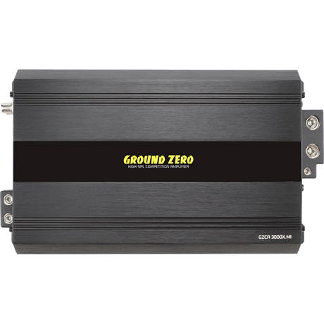 Ground Zero Monoblock Amp (For Subwoofers) Ground Zero GZCA 3000X.M1 Mono competition SPL 4500 Watts max amplifier
