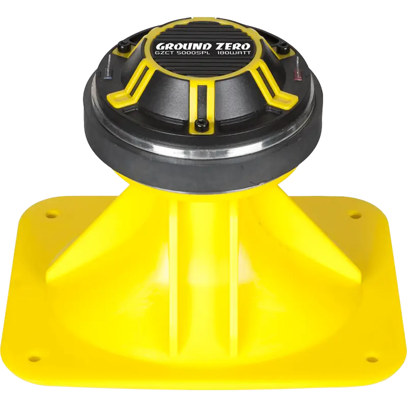Ground Zero Car Tweeters Ground Zero GZCT 5000SPL 180 Watts max 44.5 mm / 1.75″ titanium dome compression tweeter