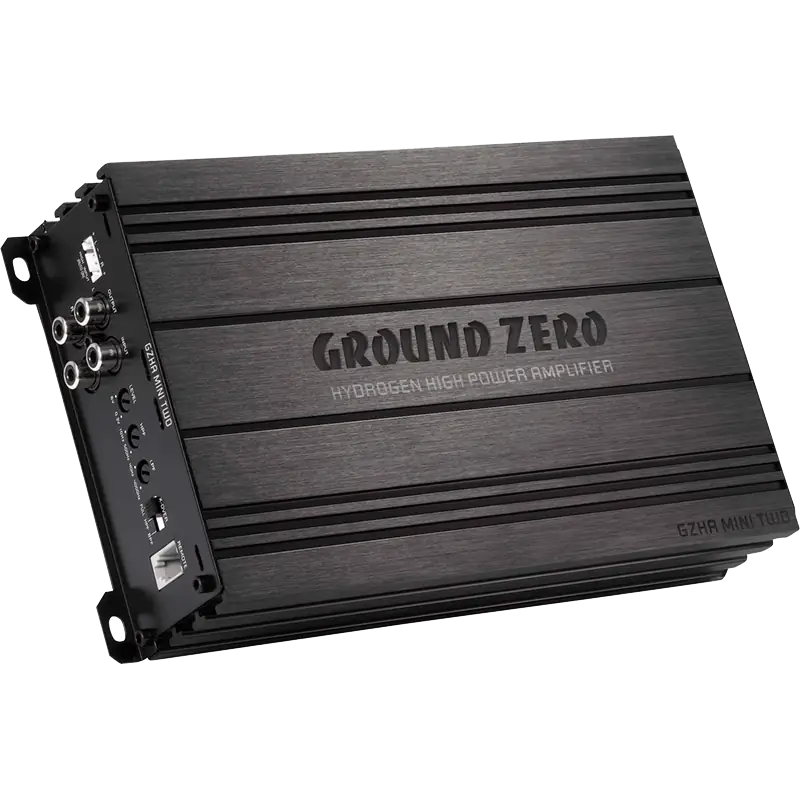 Ground Zero 4 Channel Amp Ground Zero GZHA MINI FOUR 640W 4-channel class D compact amplifier