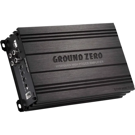 Ground Zero 4 Channel Amp Ground Zero GZHA MINI FOUR 640W 4-channel class D compact amplifier