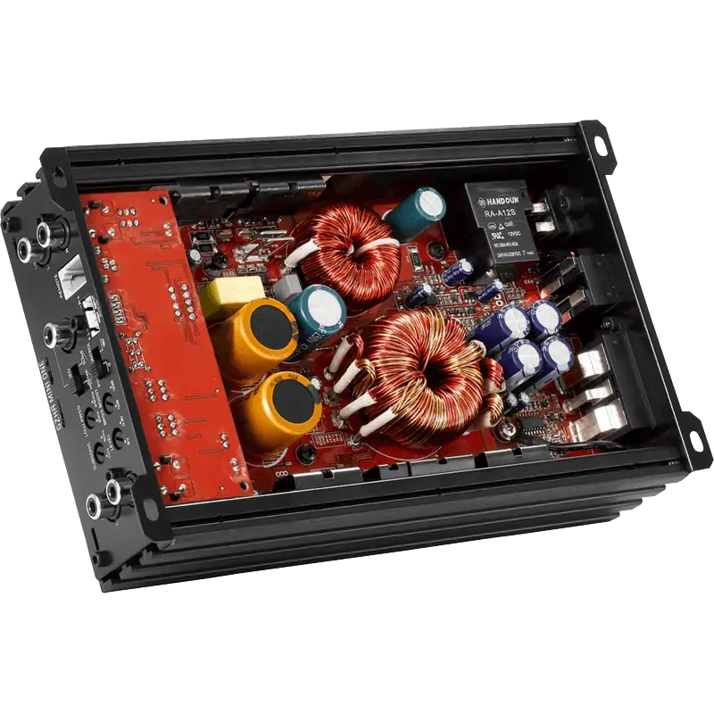 Ground Zero Monoblock Amp (For Subwoofers) Ground Zero GZHA MINI ONE 750 Watts Mono class D compact amplifier