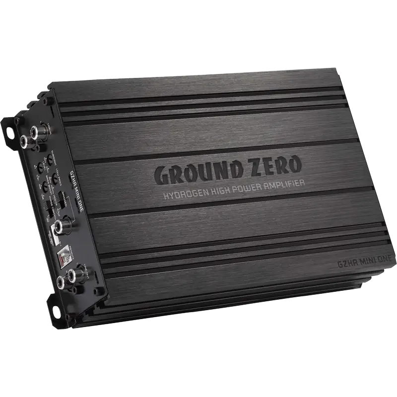 Ground Zero Monoblock Amp (For Subwoofers) Ground Zero GZHA MINI ONE 750 Watts Mono class D compact amplifier