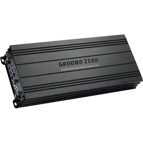 Ground Zero Monoblock Amp (For Subwoofers) Ground Zero GZHA MINI ONE-K 24V 1200 Watt max. Mono class D compact amplifier for 24V use