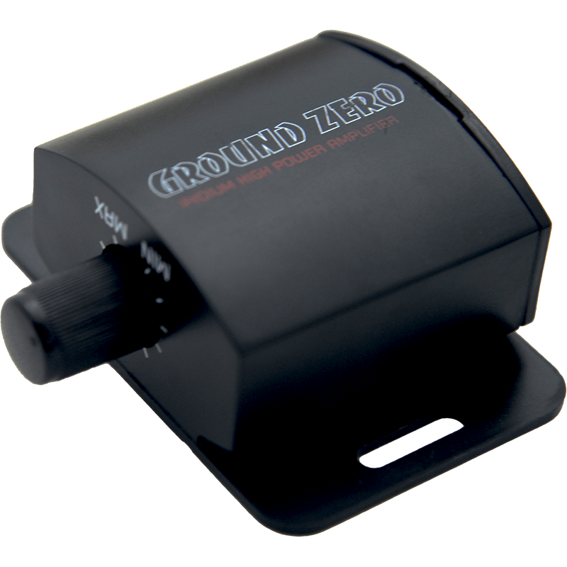 Ground Zero Monoblock Amp (For Subwoofers) Ground Zero GZIA 500.1 Mono channel subwoofer amplifier with class D circuit and integrated active crossover
