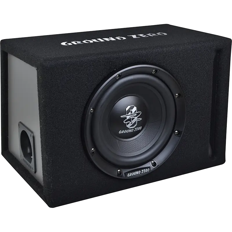 Ground Zero Subwoofer Enclosure Ground Zero GZIB 20BR 150 Watt RMS 20 cm / 8″ vented subwoofer loaded enclosure