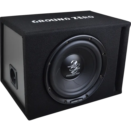 Ground Zero Subwoofer Enclosure Ground Zero GZIB 25BR 250 Watts RMS 25 cm / 10″ vented subwoofer loaded enclosure