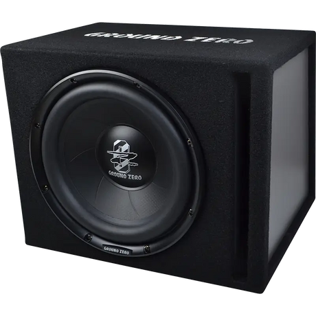 Ground Zero Subwoofer Enclosure Ground Zero GZIB 30BR 350 Watts RMS 30 cm / 12″ vented subwoofer loaded enclosure