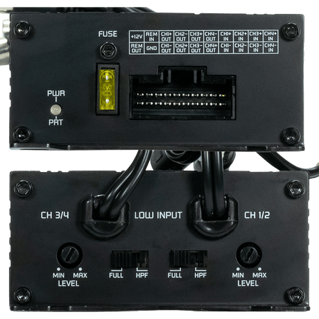 Ground Zero Amps Ground Zero GZRA 65.4-MICRO Plug and play micro 4-channel ISO-amplifier
