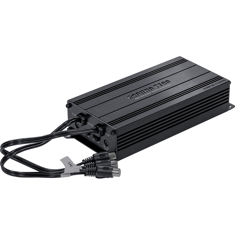 Ground Zero Amps Ground Zero GZRA 65.4-MICRO Plug and play micro 4-channel ISO-amplifier
