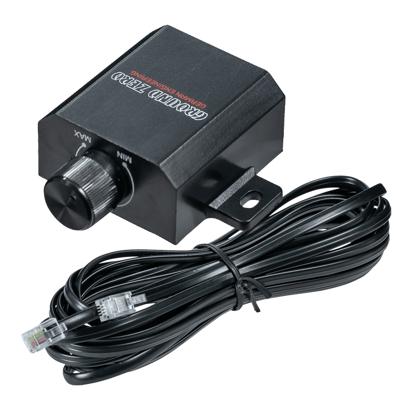 Ground Zero Remote Controls Ground Zero GZREM 1-A Remote control for COMPETITION series amplifiers