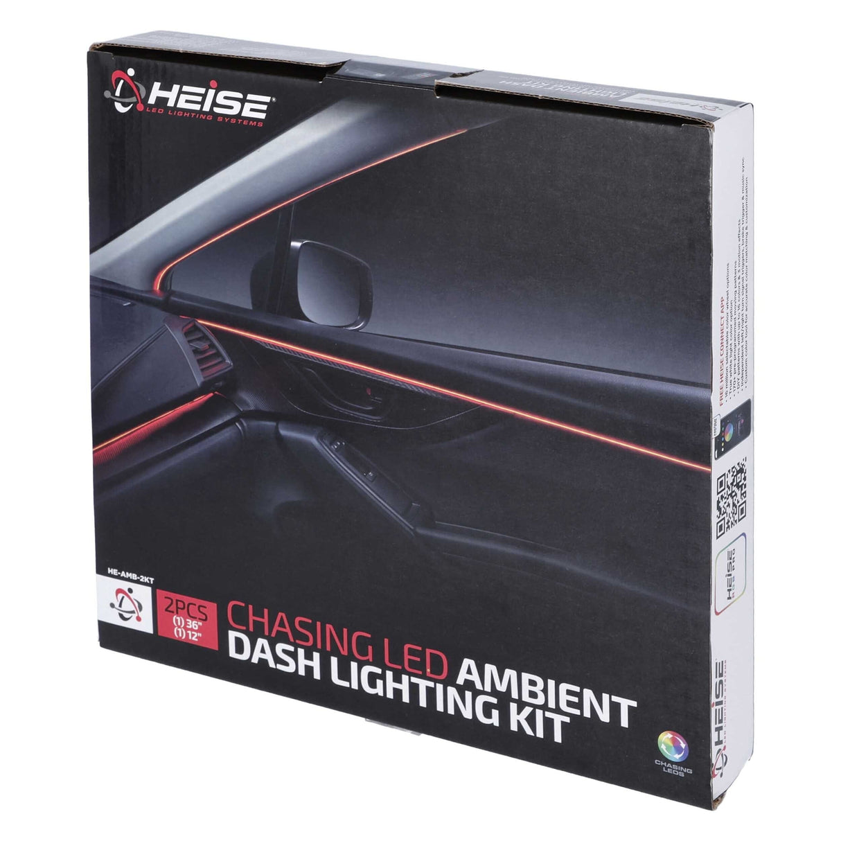Heise LED Bulbs Heise HE-AMB-2KT 2-Piece Chasing LED Ambient Core Lighting Kit