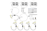 Heise LED Bulbs Heise HE-AMB-CAR 18-Piece universal Chasing Interior Ambient LED Lighting Kit