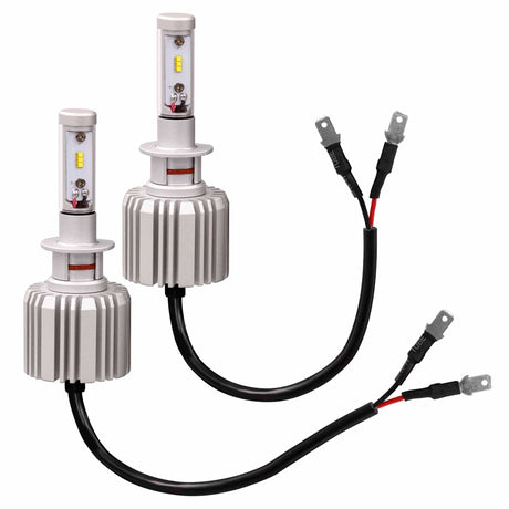 Heise LED Bulbs Heise HE-H1LED 6,000 Lumens H1 Single Beam Led Bulb Kit (PAIR)
